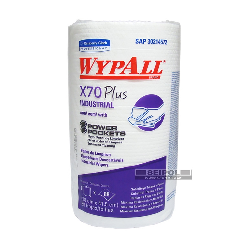 WYPALL X70 PAÑOS ABSORVENTE-KIMBERLY CLARK