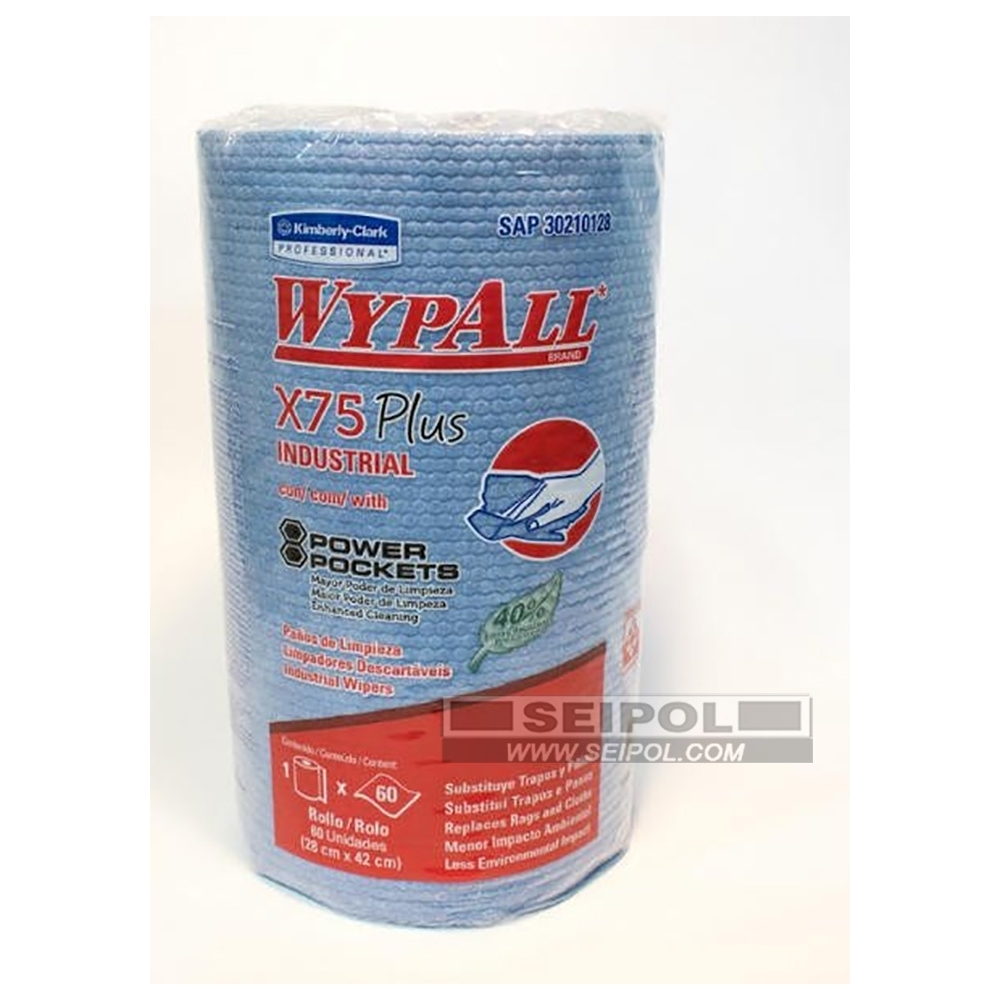 WYPALL X75 PAÑOS ABSORVENTES-KIMBERLY CLARK