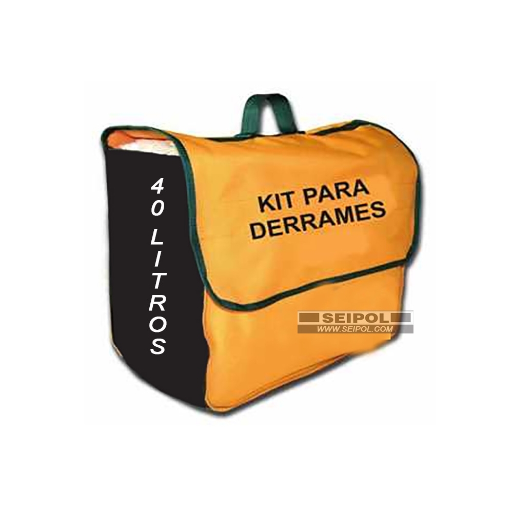 KIT ANTIDERRAME P/HIDROCARBUROS Cap.40 Litros