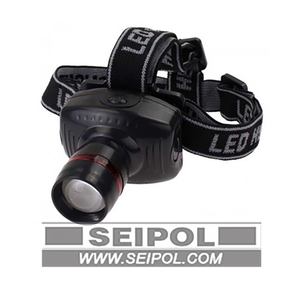 LINTERNA FRONTAL ZOOM LED LIGHTINH HEAD