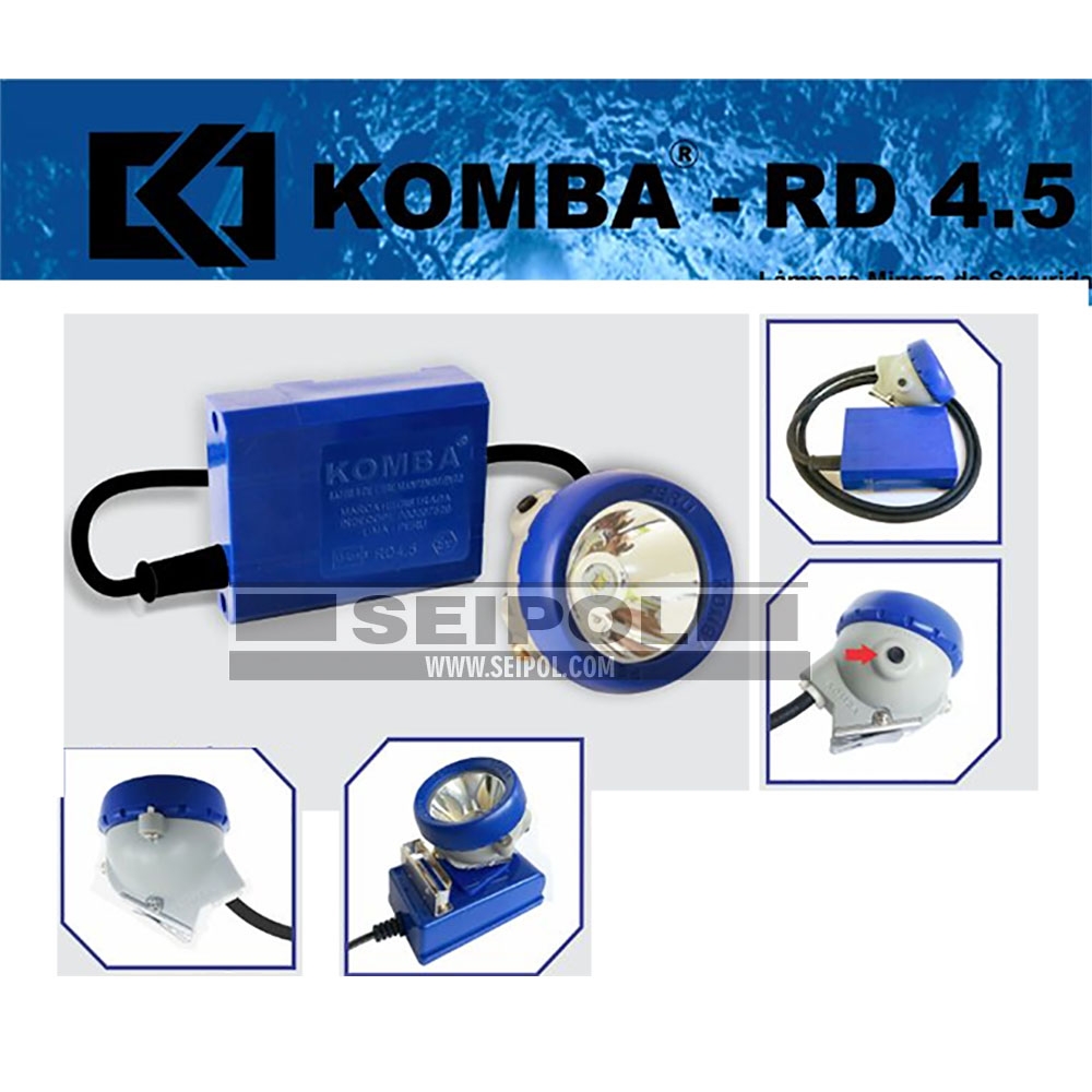 LINTERNA MINERA KOMBA RD 4.5