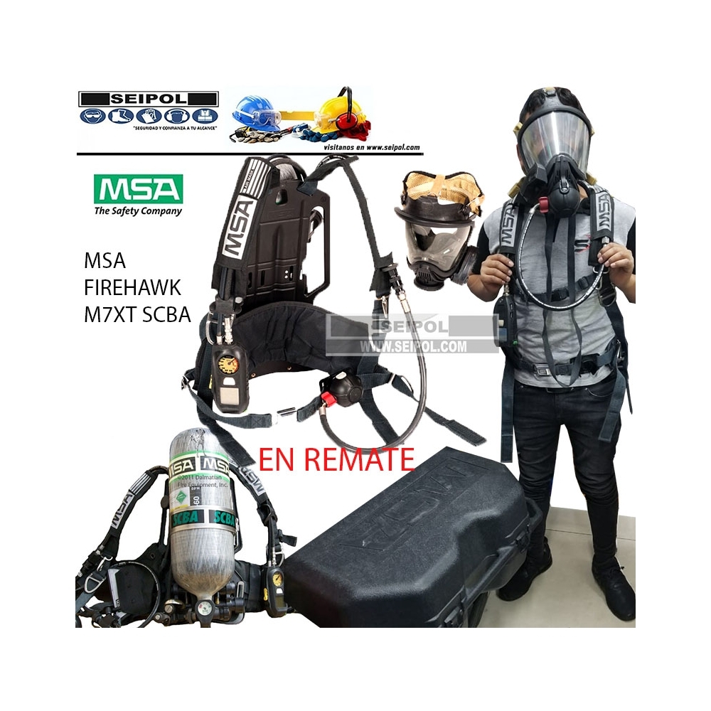 RESPIRADOR AUTONOMO MSA FIREHAWK M7XT SCBA