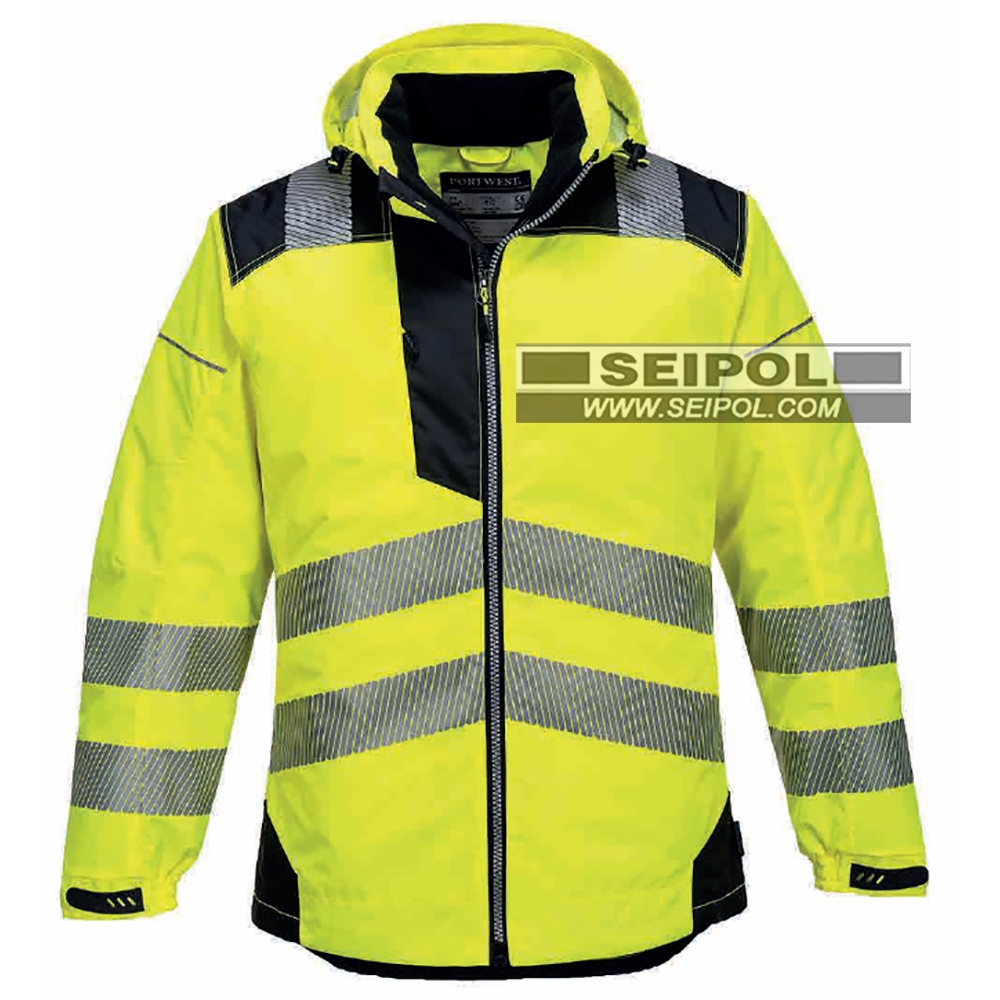Casaca softshell alta visibilidad Clase 3