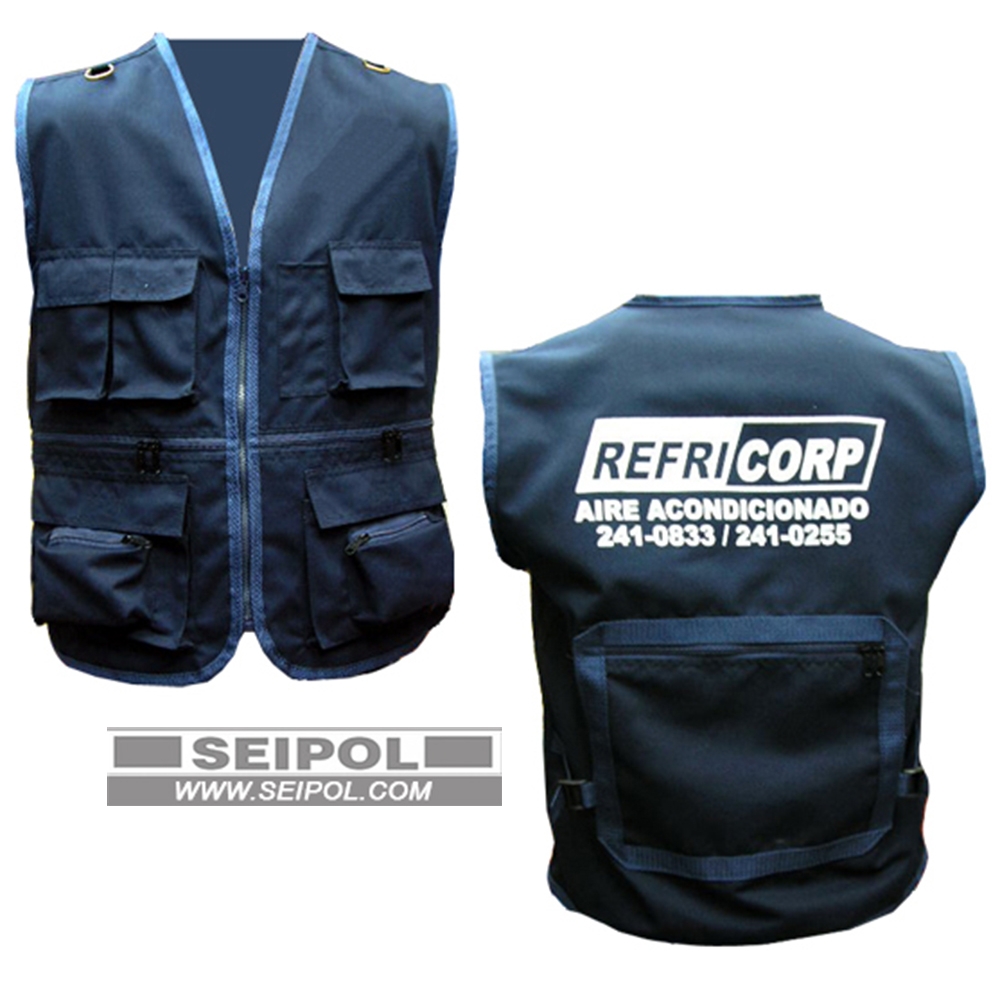 CHALECO DRILL MODELO REPORTERO